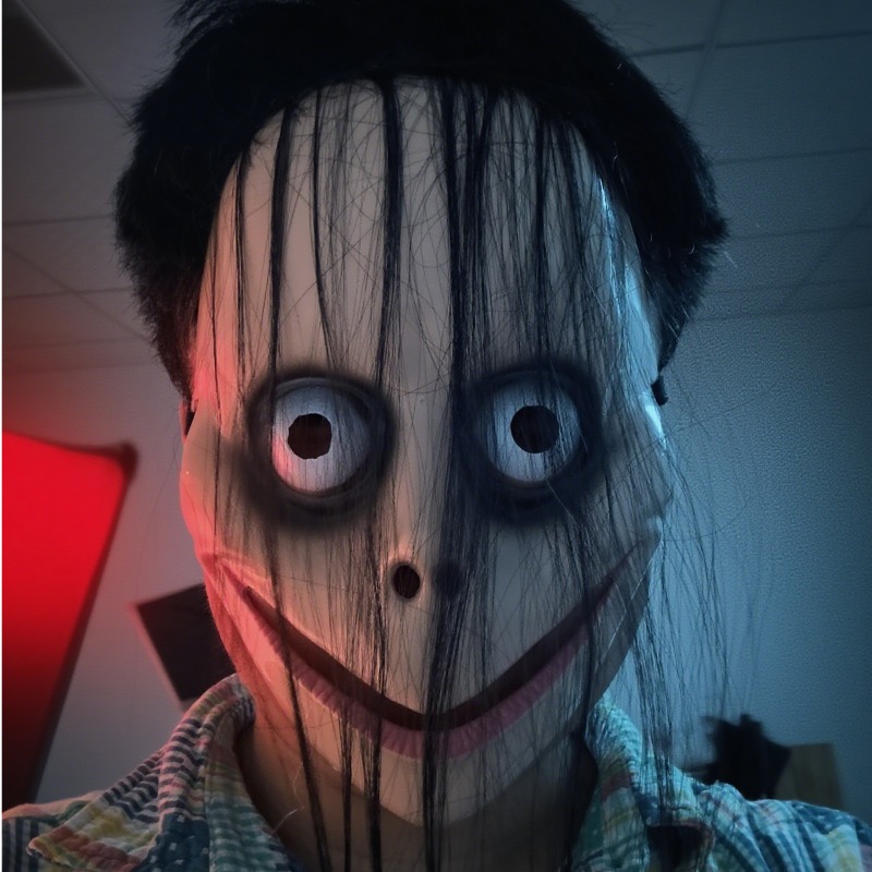 Kids Face Mask - Halloween Horror Scary Clown Mask for