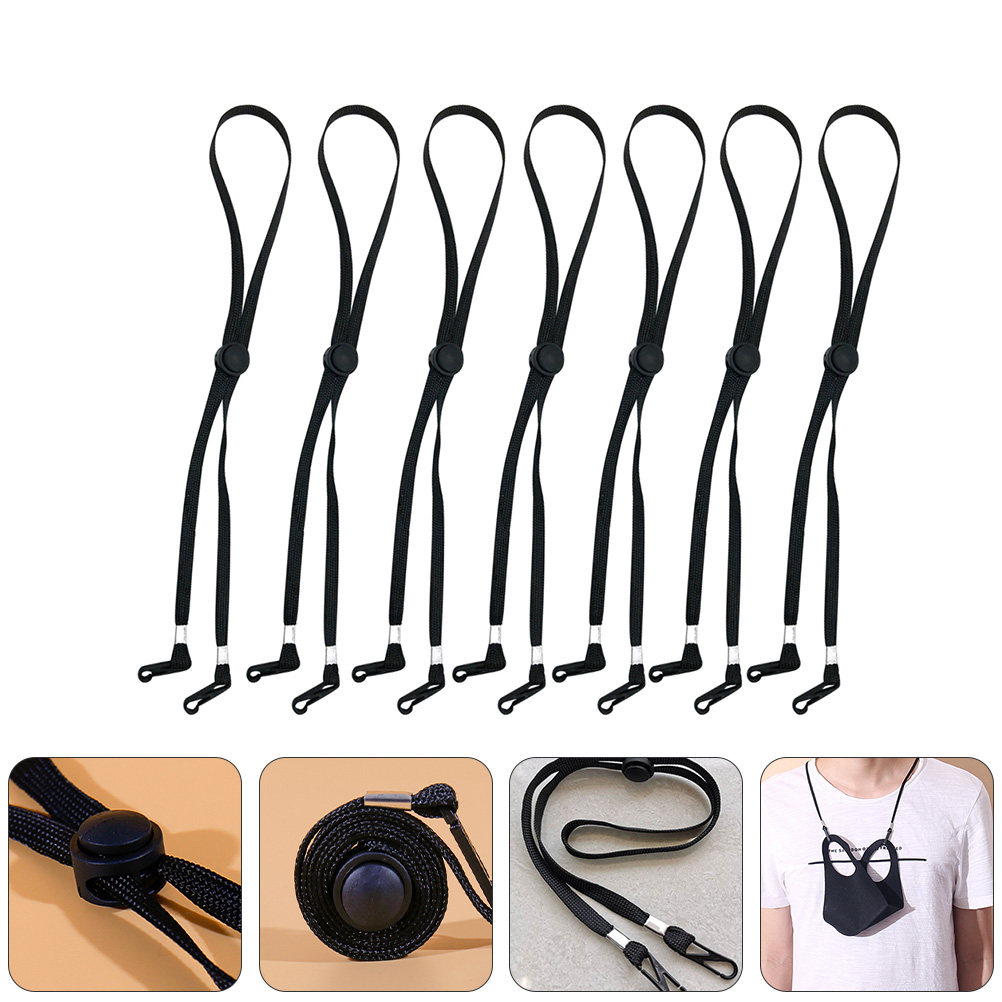 Mask Lanyard Adjustable - 12Pcs Anti-Fall Face Mask Lanyard Durable