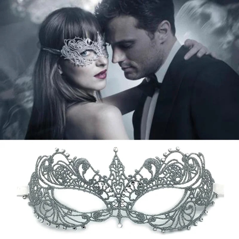 Gold and Silver Lace and Diamo - Respirator Half Face 评论和价格