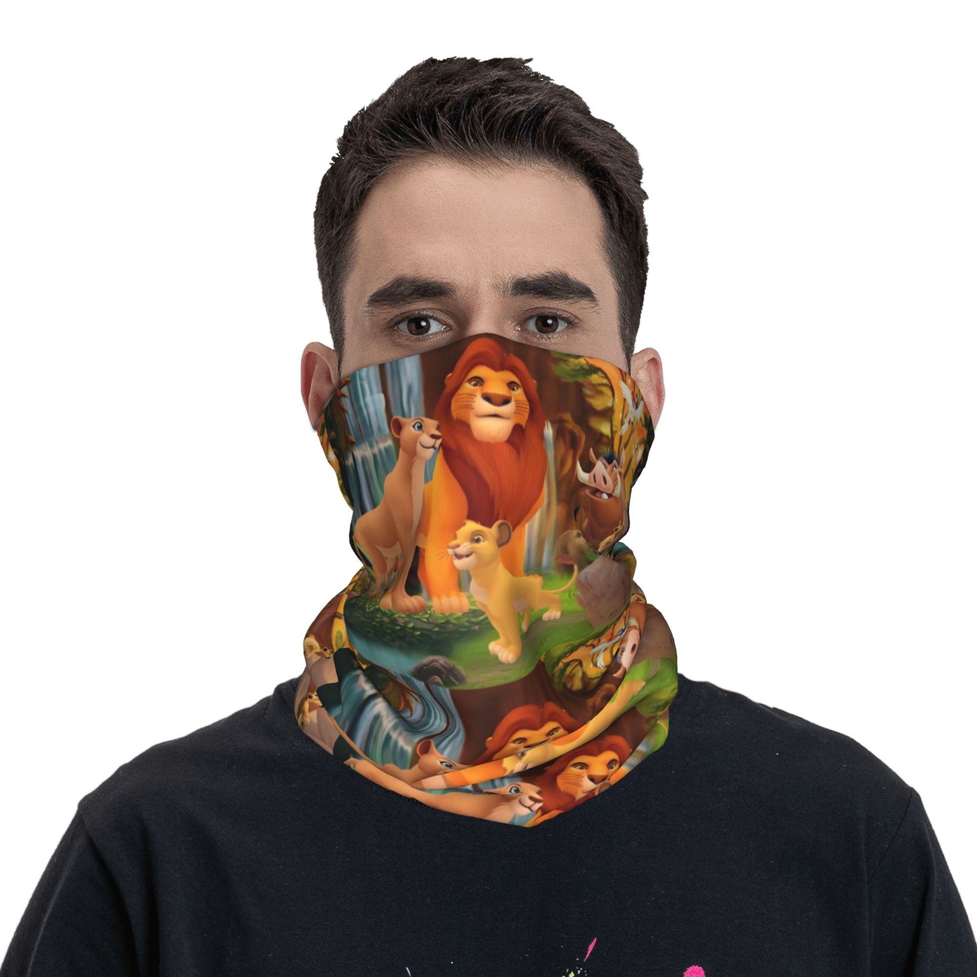 Custom The L-Lions K-Kings Ban - Neck Gaiter Face Cover 评论和价格