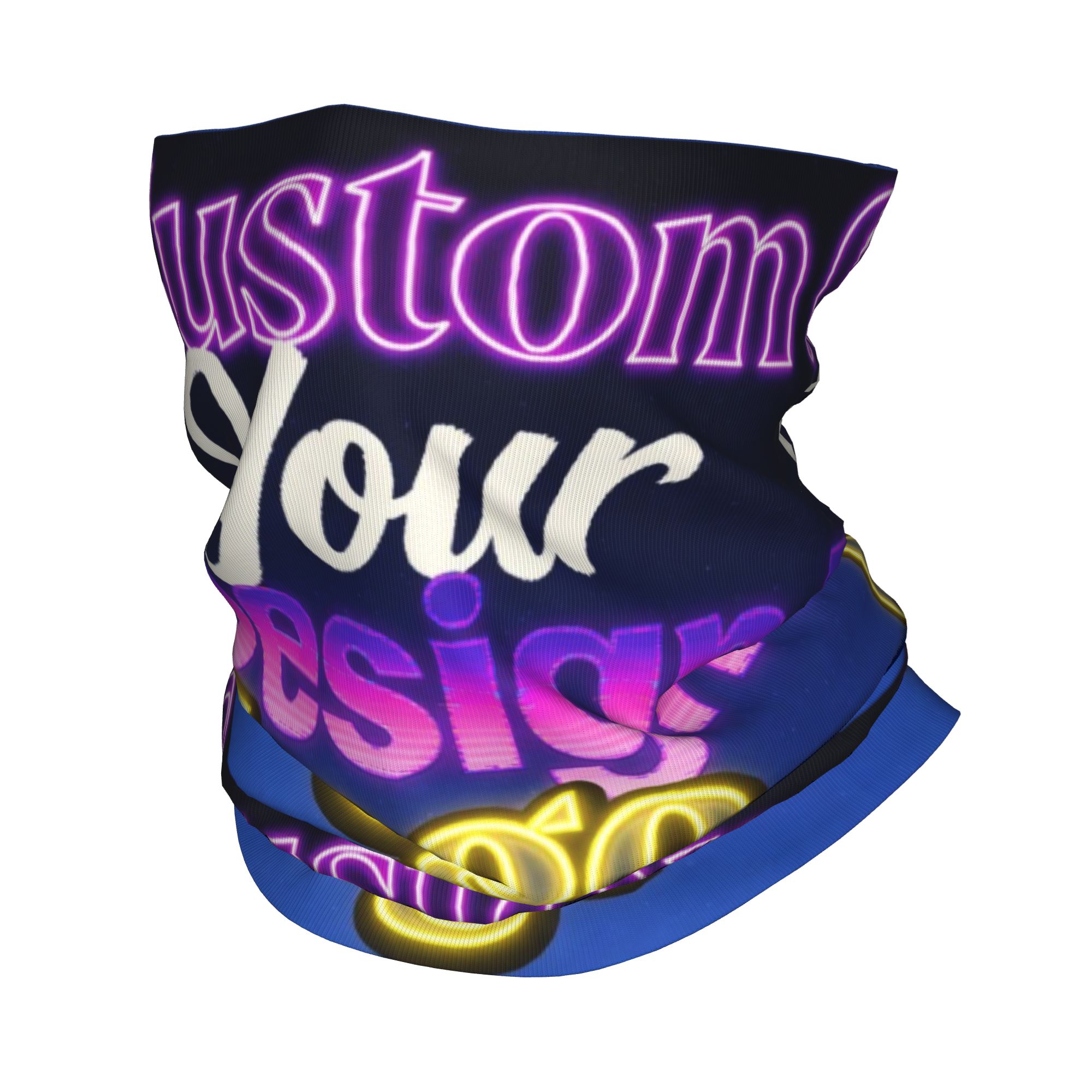 Custom Custom Your Design Logo - Neck Gaiter Face Cover 评论和价格