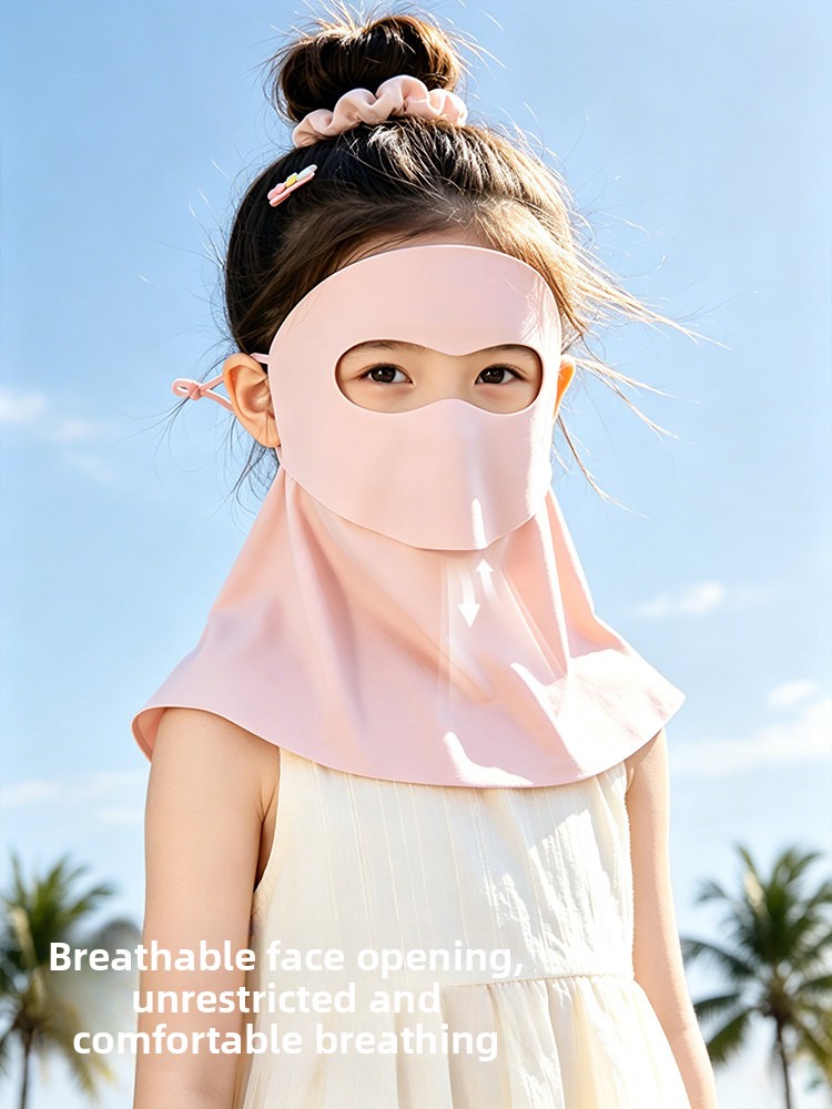 Kids Outdoor Sun Protection Fa - Kids Face Mask 评论和价格
