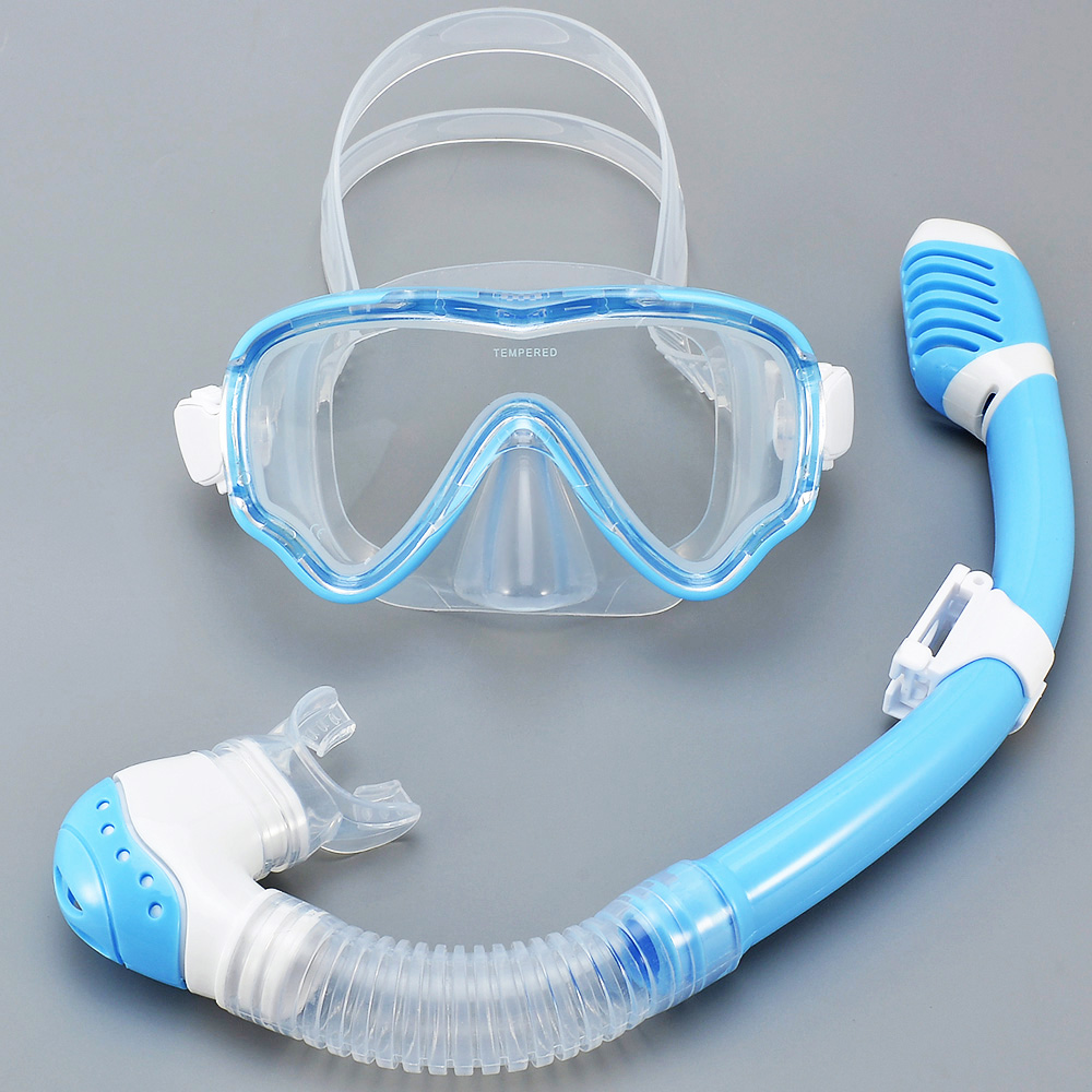 Kids Diving Mask Snorkel Set S - Anti Pollution Mask 评论和价格