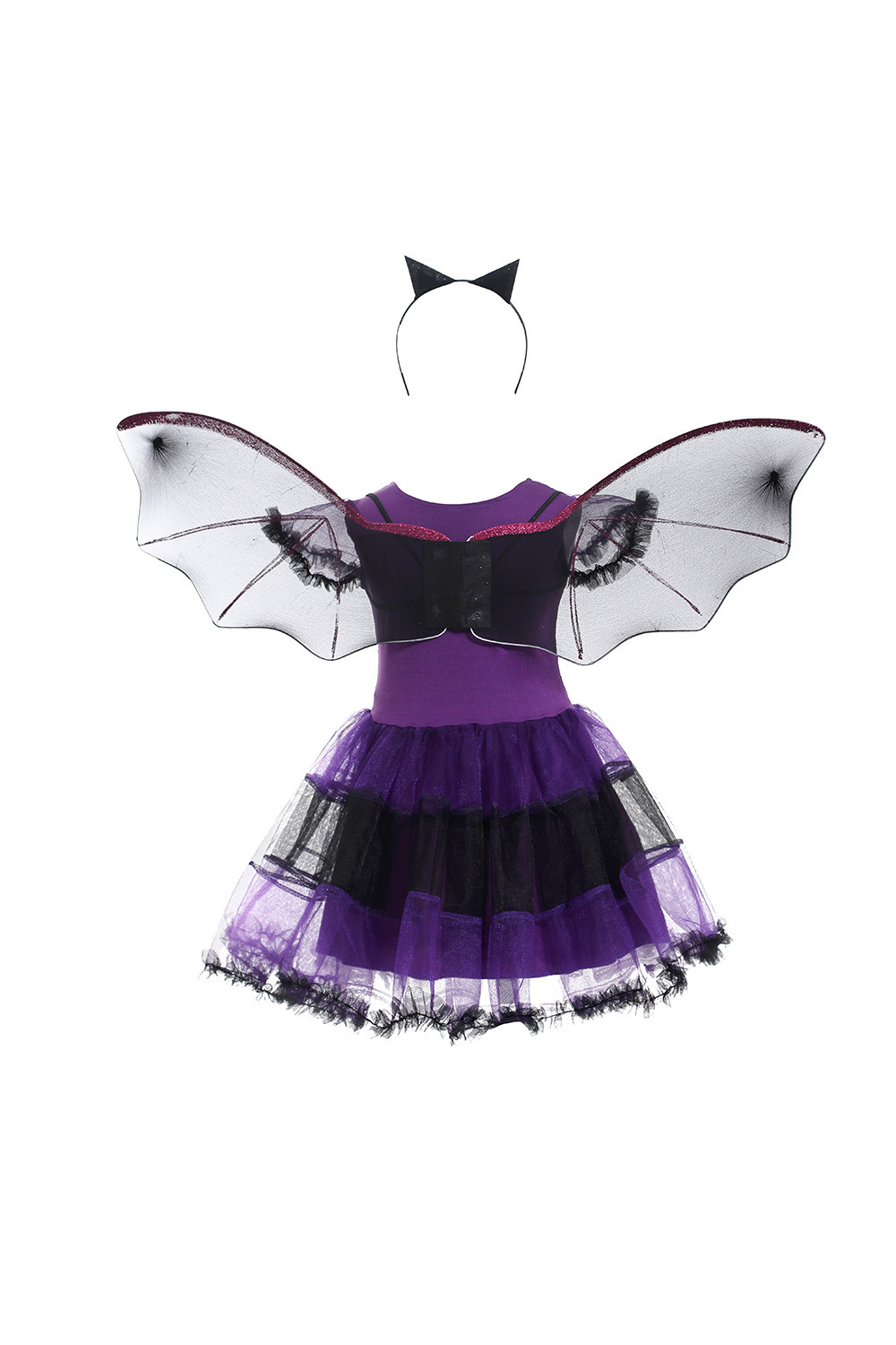 Girls Halloween Vampire Bat Co - Kids Face Mask 评论和价格