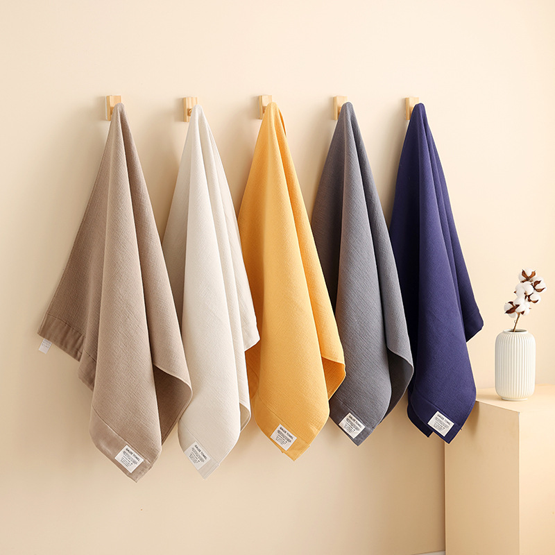 2/5Pcs Cotton Bath Towels Set  - Cloth Face Mask Washable 评论和价格