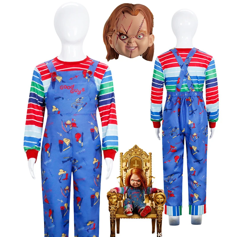2025Anime Scary Child is Play  - Kids Face Mask 评论和价格