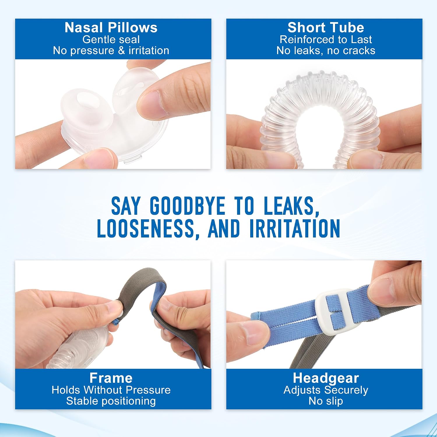 Compatible with P10 Nasal Pill - Silicone Mask Bracket 评论和价格